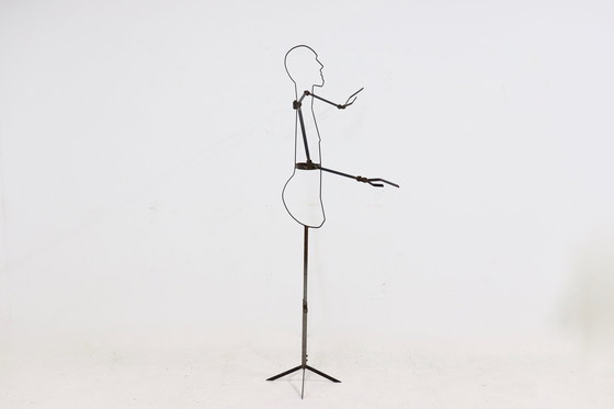 Image 1 of Vintage Steel Mannequin Art Work 