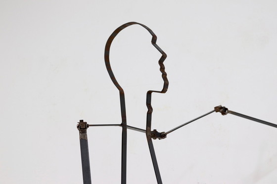 Image 1 of Vintage Steel Mannequin Art Work 