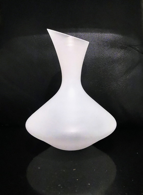 Image 1 of Vase, Glass Matt Transparent