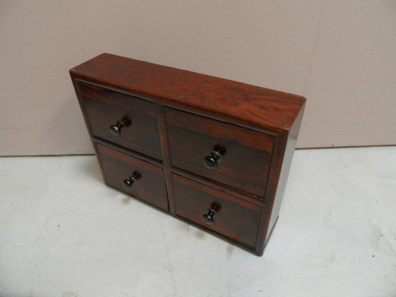 Image 1 of Mobiletto per valvole d&#39;epoca