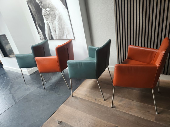 Image 1 of 4x Label dining chairs Tiba