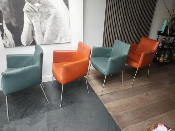 Image 1 of 4x Label dining chairs Tiba