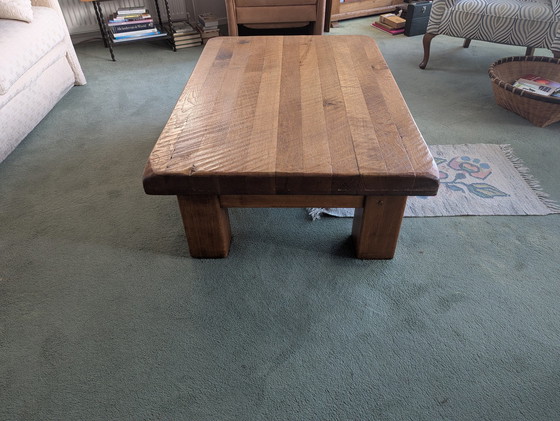 Image 1 of Heavy Oak Table.