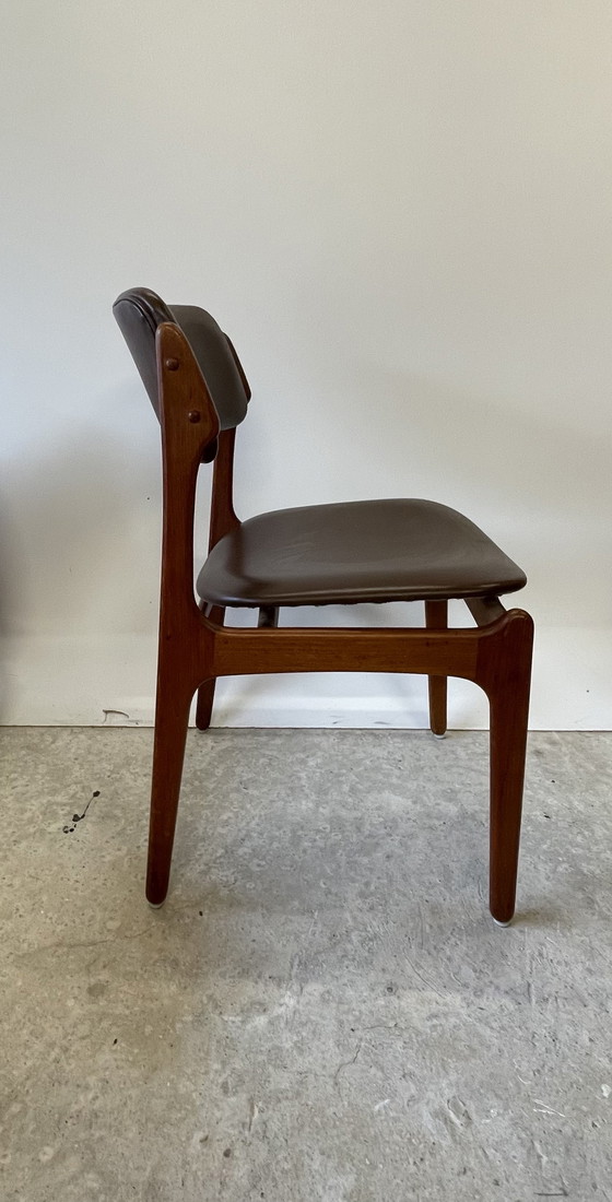 Image 1 of 4x Erik Buch model 49 chairs