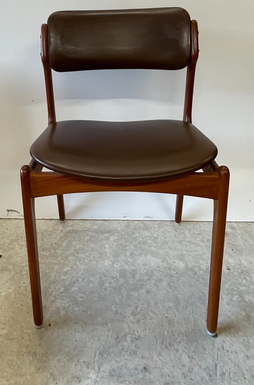 4x Erik Buch model 49 chairs