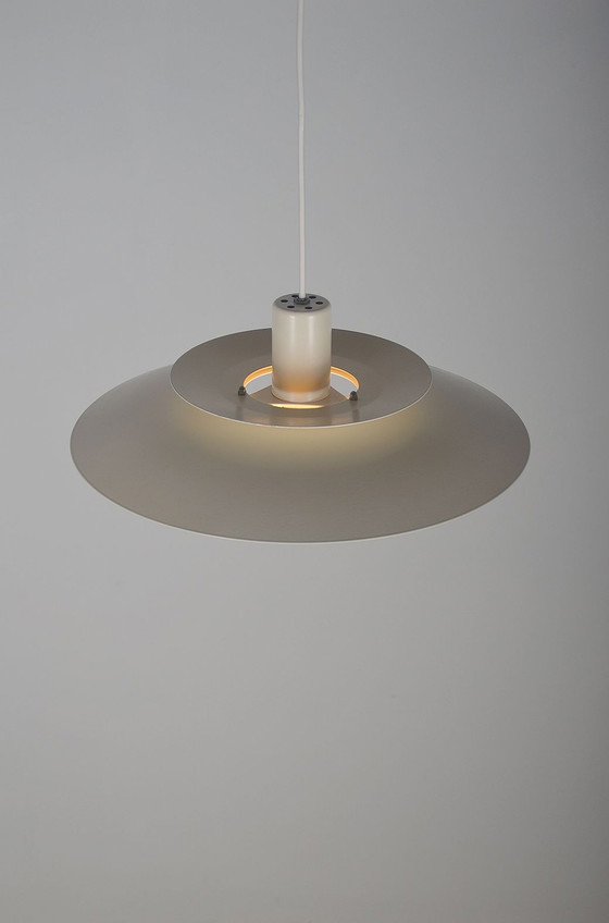 Image 1 of Danish bowl hanging lamp by Lyskaer, model 4856, 1970s