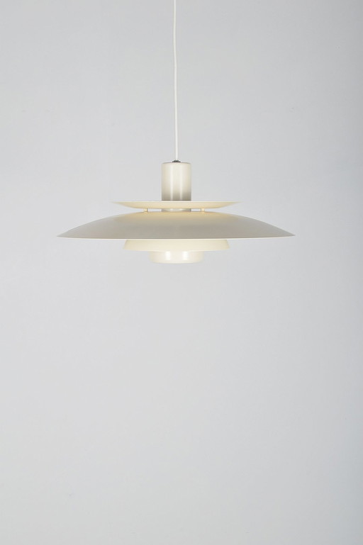 Danish bowl hanging lamp by Lyskaer, model 4856, 1970s