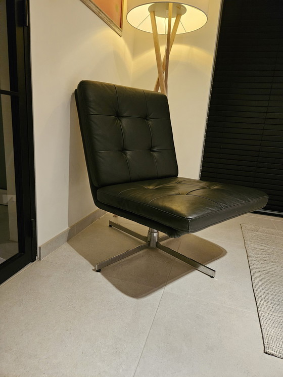 Image 1 of Design Leather Pivot Chair