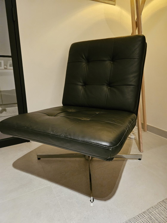 Image 1 of Design Leather Pivot Chair