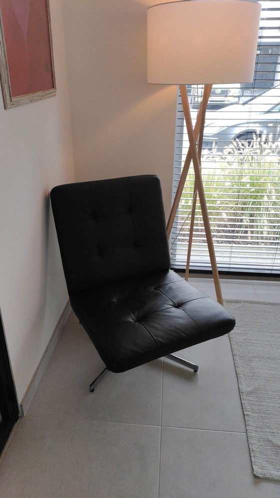 Image 1 of Design Leather Pivot Chair