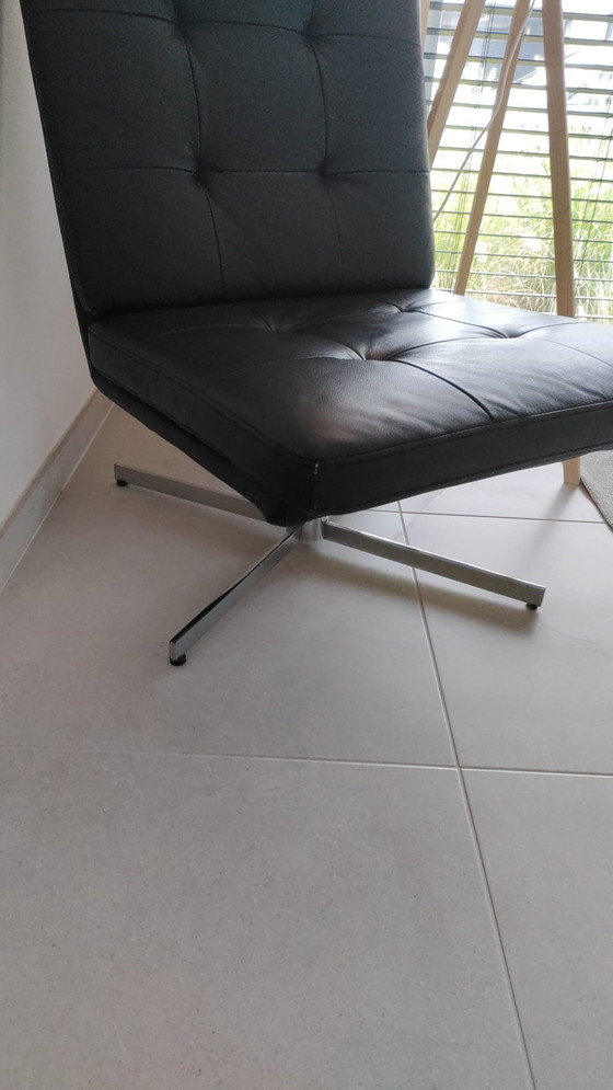 Image 1 of Design Leather Pivot Chair