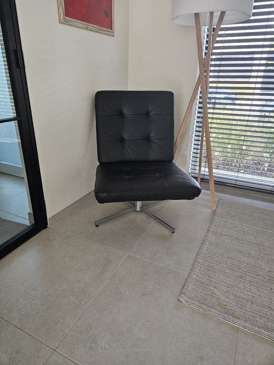 Image 1 of Design Leather Pivot Chair