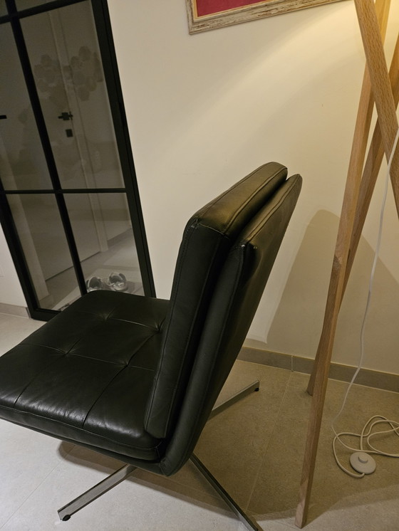 Image 1 of Design Leather Pivot Chair