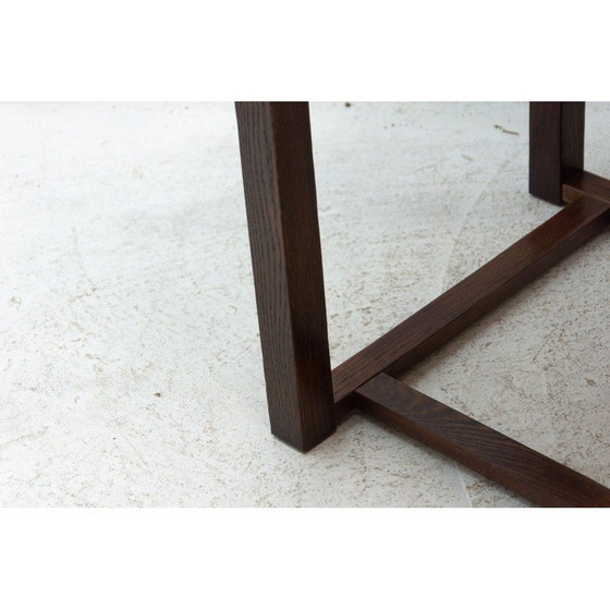 Image 1 of Mid century oakwood coffee table, Czechoslovakia 1950s