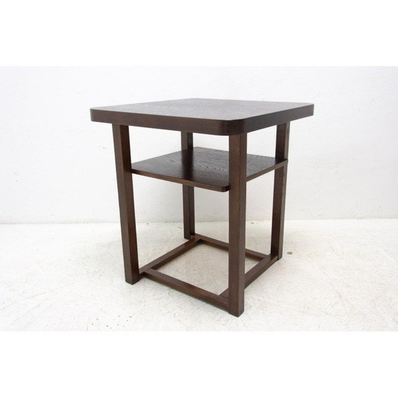 Image 1 of Mid century oakwood coffee table, Czechoslovakia 1950s