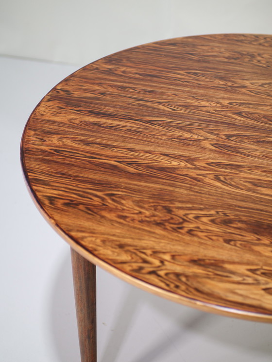 Image 1 of Extendable dining table rosewood Danish