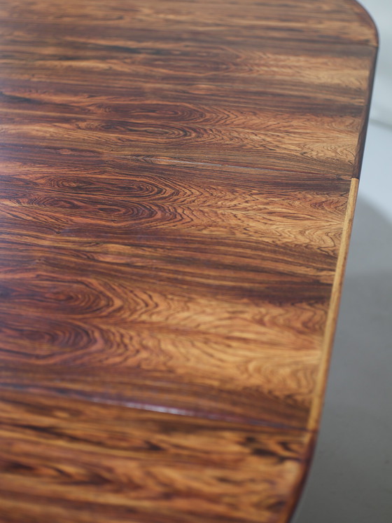 Image 1 of Extendable dining table rosewood Danish