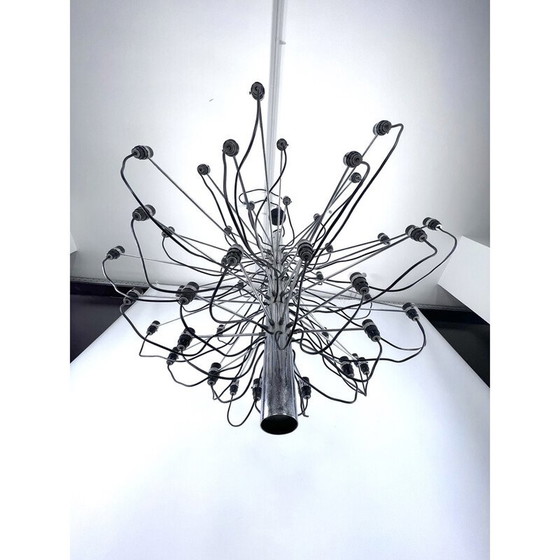 Image 1 of Vintage chandelier by Gino Sarfatti for Arteluce, Italy 1958