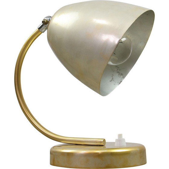 Image 1 of Vintage Italian metal table lamp