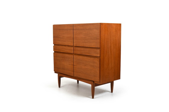 Image 1 of Ib Kofod-Larsen Teak Cabinet for Faarup 1963