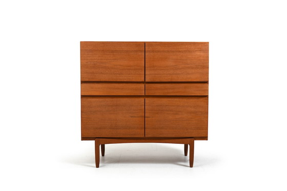 Image 1 of Ib Kofod-Larsen Teak Cabinet for Faarup 1963