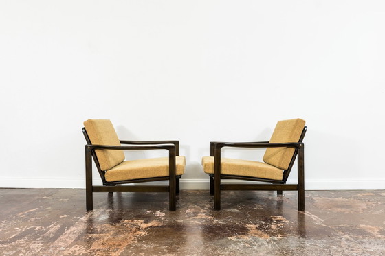 Image 1 of Coppia di poltrone Mid-Century B7522 di Zenon Bączyk, Polonia, anni '60