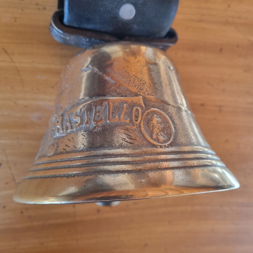 Bronze Rastello Cow Bell Early 20th Century