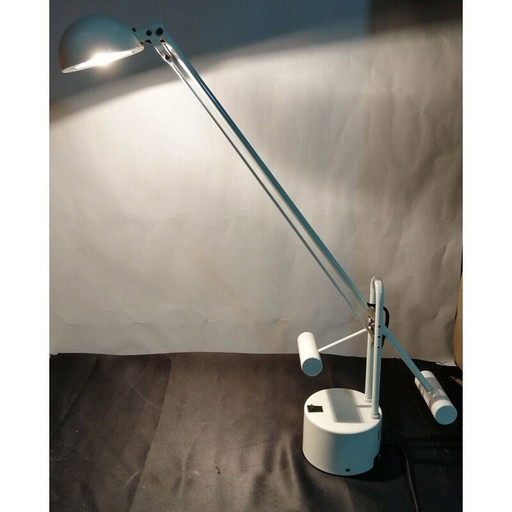 Vintage desk lamp with stilplast pendulum, Italy 1970