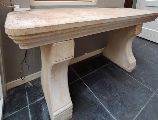 Garden Table Of Sandstone