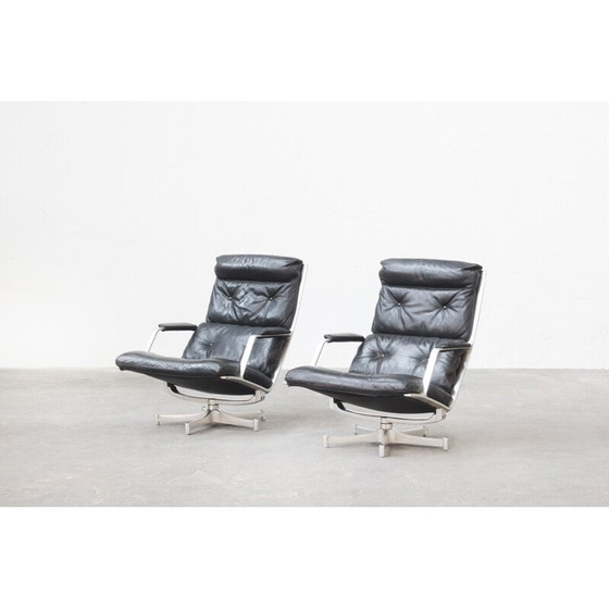 Image 1 of 2 lounge chairs with by Fabricius & Kastholm for Kill International, Germany1968