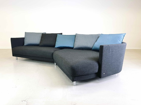 Image 1 of Rolf Benz Sofa Couch Onda Fabric Corner Sofa/ Corner Couch Design