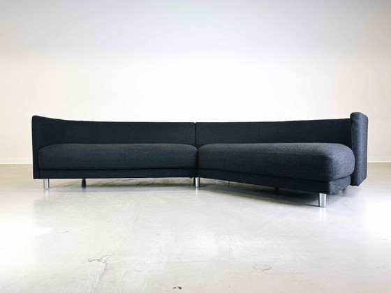 Image 1 of Rolf Benz Sofa Couch Onda Fabric Corner Sofa/ Corner Couch Design