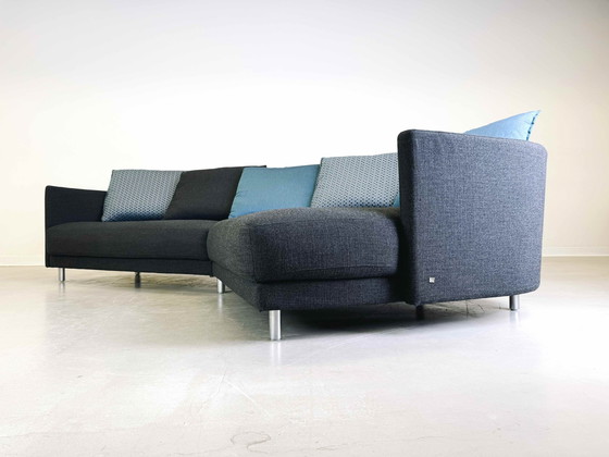 Image 1 of Rolf Benz Sofa Couch Onda Fabric Corner Sofa/ Corner Couch Design