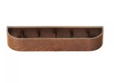 7x Audo CopenhagenEpoch 50 wall coat rack dark oak
