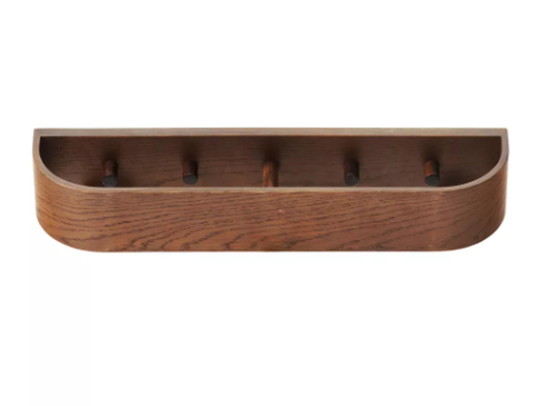 Image 1 of 7x Audo CopenhagenEpoch 50 wall coat rack dark oak