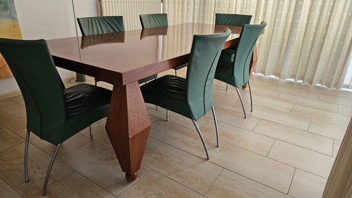 Beukers Dining Room Table Of Jatoba Wood