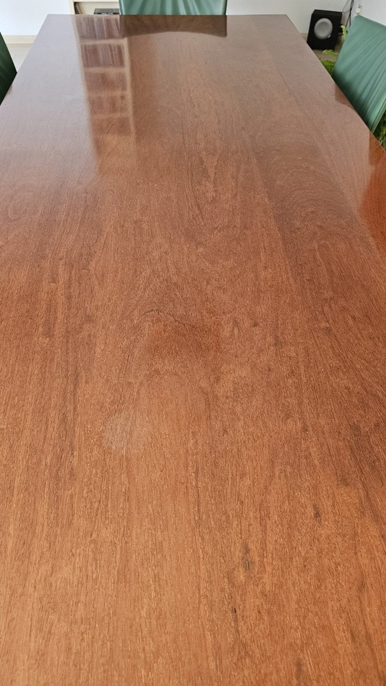 Image 1 of Beukers Dining Room Table Of Jatoba Wood