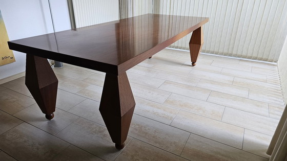 Image 1 of Beukers Dining Room Table Of Jatoba Wood