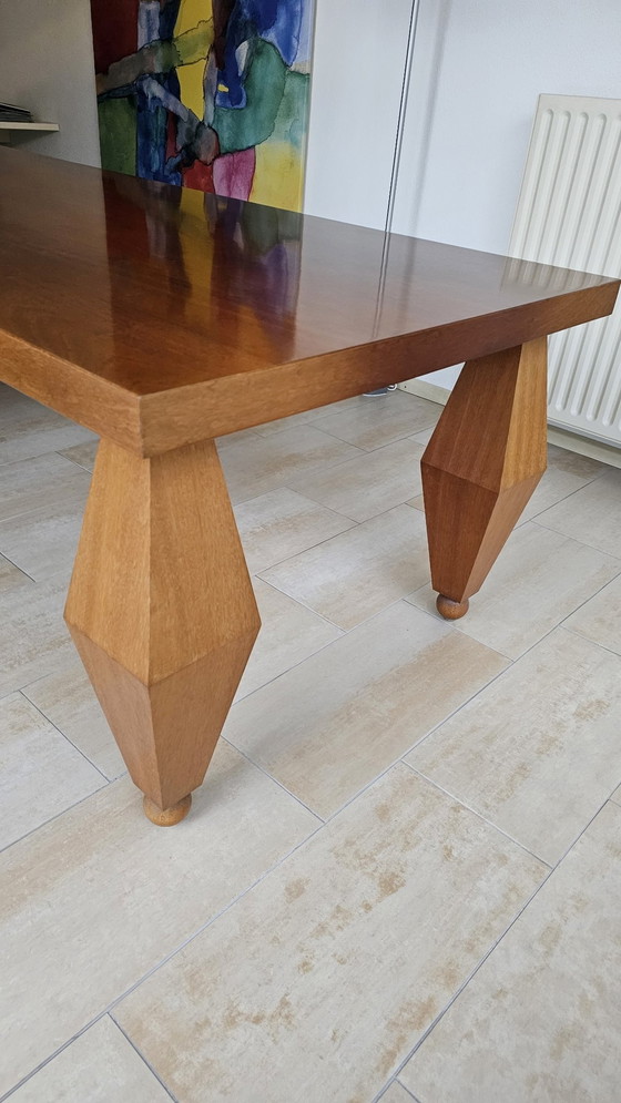 Image 1 of Beukers Dining Room Table Of Jatoba Wood