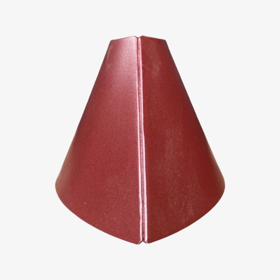Image 1 of Lampada vintage in metallo rosso