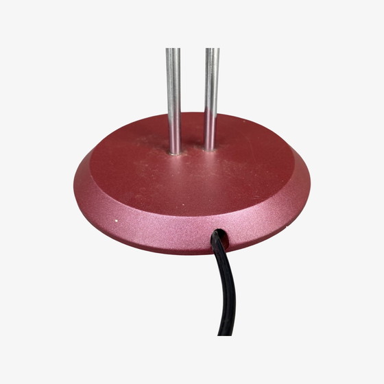 Image 1 of Lampada vintage in metallo rosso