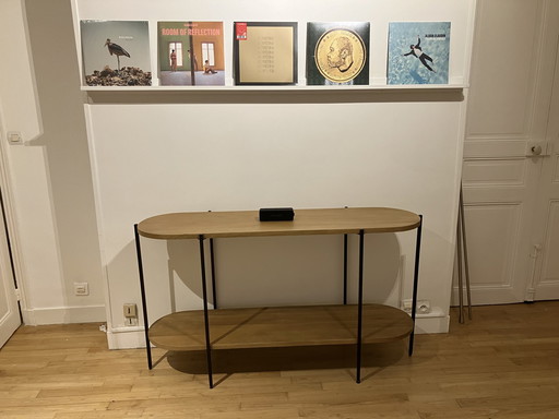 Wood & Metal Console