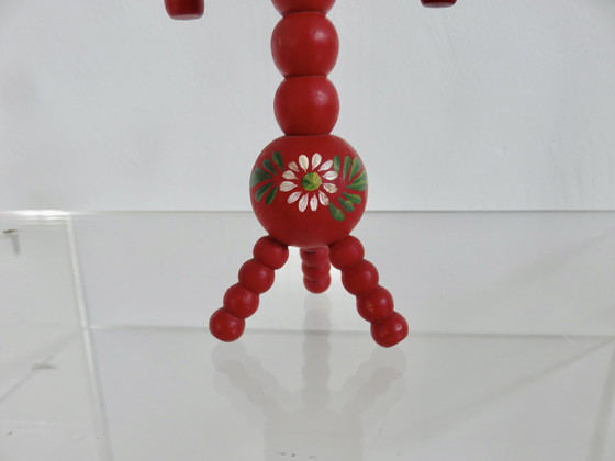 Image 1 of Pair Of Swedish Christmas Candleholders, 1960