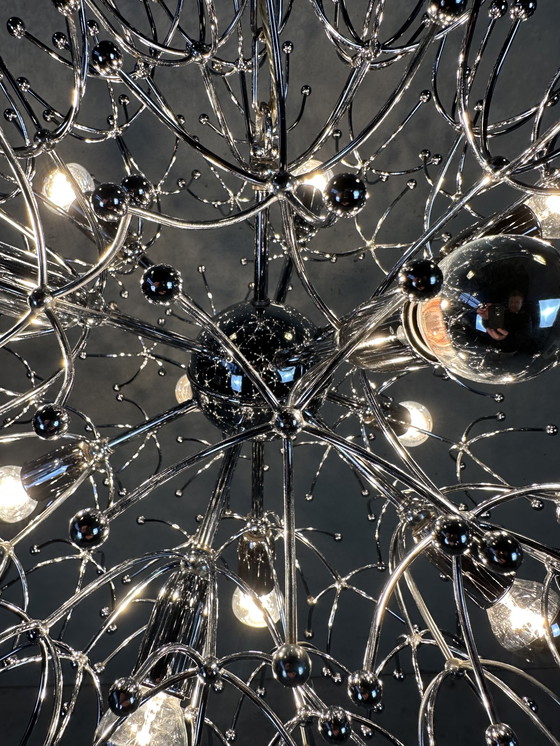 Image 1 of Vintage 'dandelion' sputnik pendant lamp