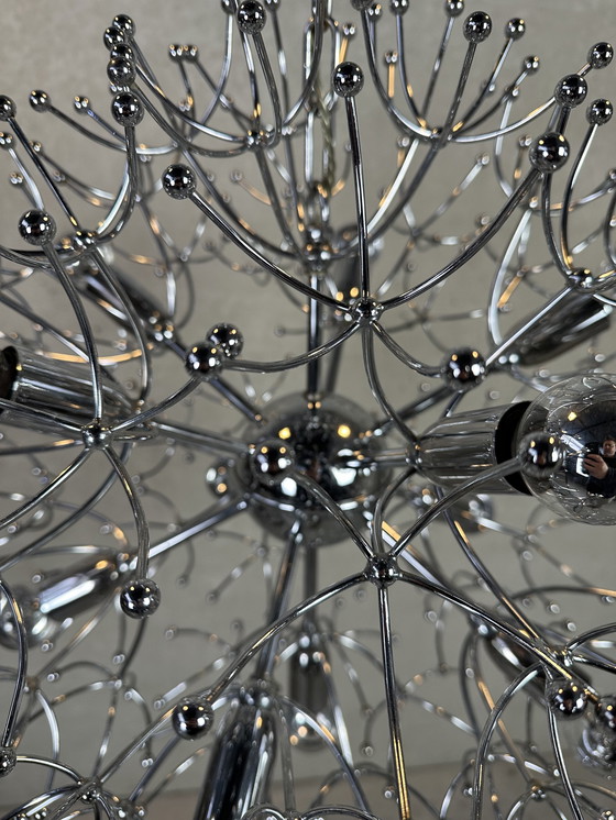 Image 1 of Vintage 'dandelion' sputnik pendant lamp