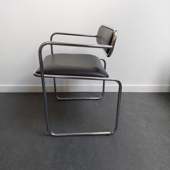 Image 1 of 4x Chaise Sigma bauhaus Mid Century