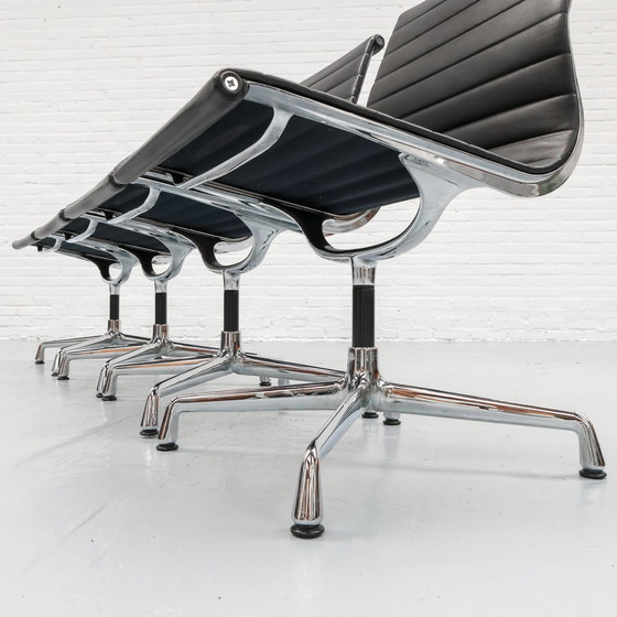 Image 1 of Eames Ea 106 Swivel Chair Vitra Set Of 4