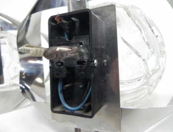 Image 1 of 2 lampade da parete vintage con luci