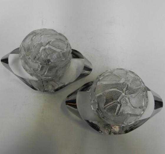 Image 1 of 2 lampade da parete vintage con luci