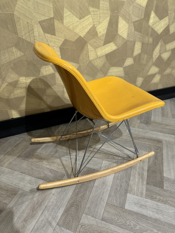 Image 1 of Fauteuil à bascule vintage Houtoku/Artifort